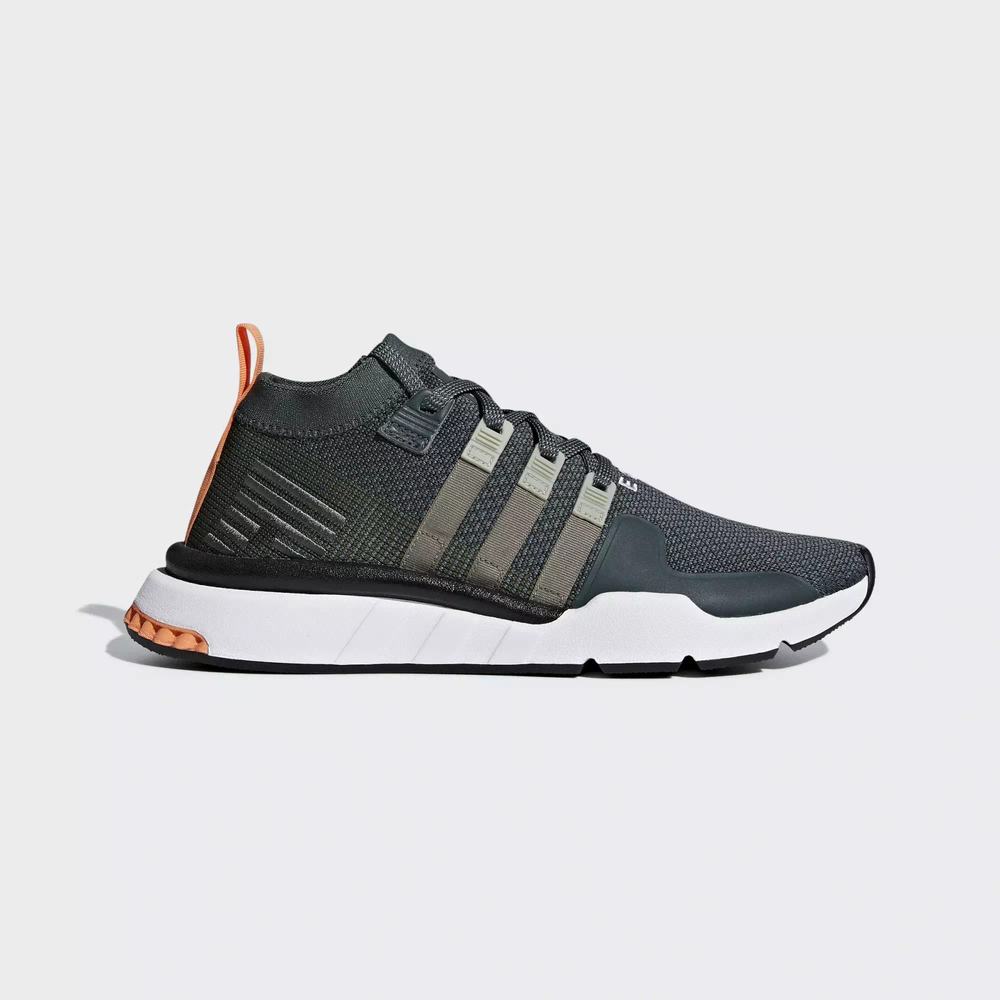 Adidas EQT Support Mid ADV Primeknit Tenis Verdes Para Hombre (MX-94699)